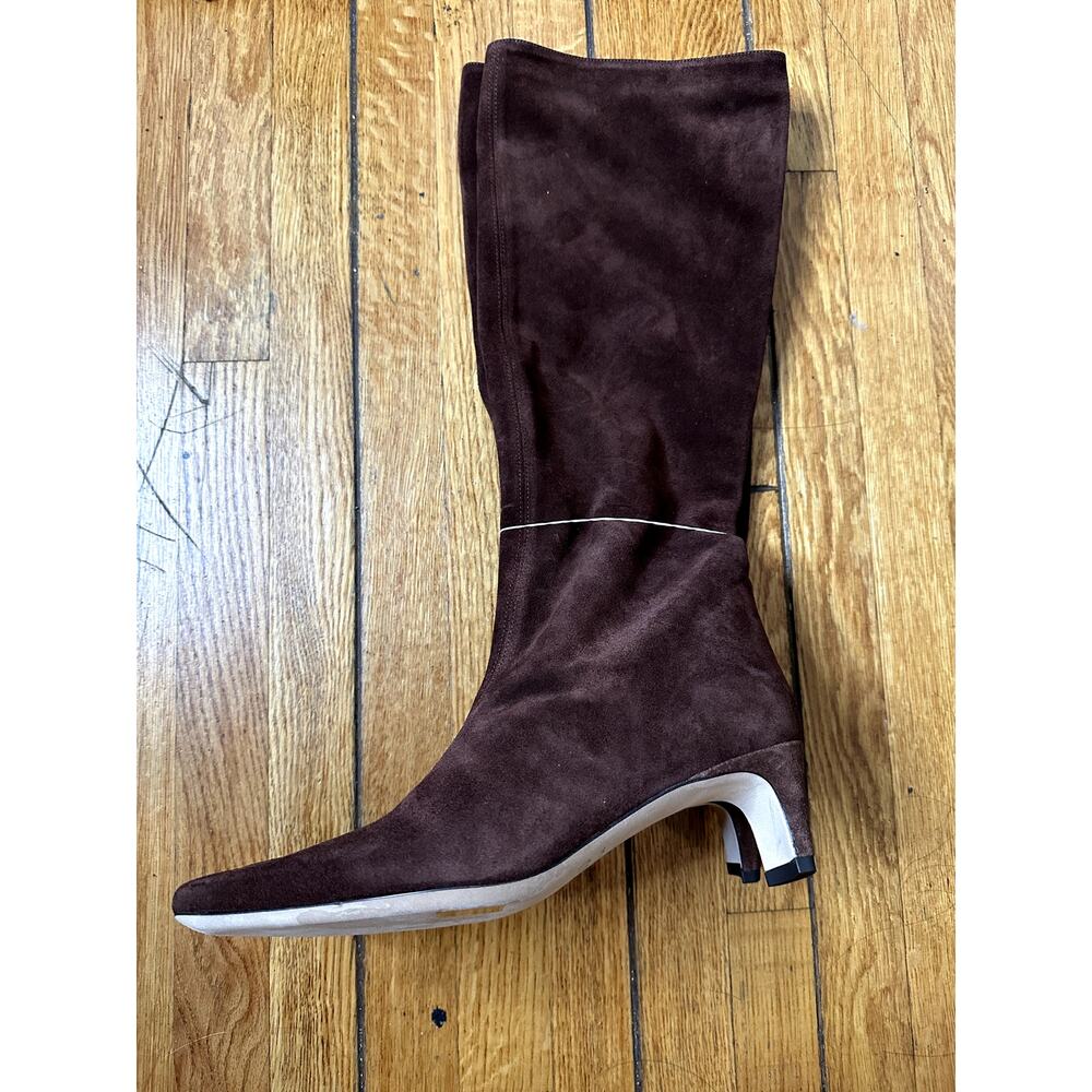 STAUD Western Wally Boots in Brown 38